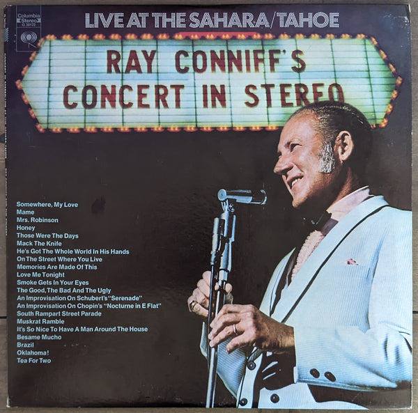 Ray Conniff ‎| Concert In Stereo (Live At The Sahara/Tahoe)