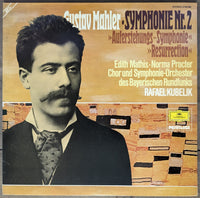 Gustav Mahler / Edith Mathis / Norma Procter / Bavarian Radio Symphony Orchestra / Rafael Kubelik ‎| Symphonie No. 2 Resurrection