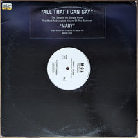 Mary J. Blige ‎| All That I Can Say