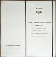 Georg Friedrich Händel / Ensemble Of Wind Instruments And Percussion / The Jean-François Paillard Chamber Orchestra / Jean-François Paillard ‎| Royal Fireworks Music