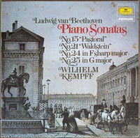 Ludwig van Beethoven / Wilhelm Kempff | Piano Sonatas: No.15 Pastoral / No.21 Waldstein / No.24 In F Sharp Major / No.25 In G Major