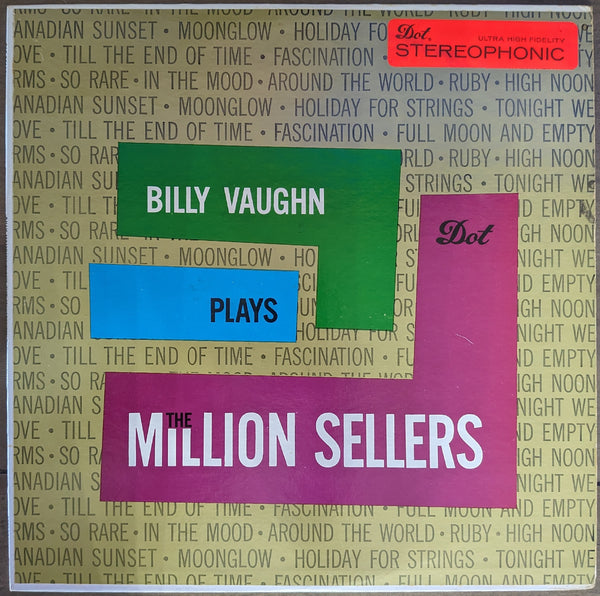Billy Vaughn ‎| Plays The Million Sellers