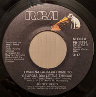 Jerry Reed | I Wan-na Go Back Home To Georgia (aka Little Things)/Sugar Foot Rag