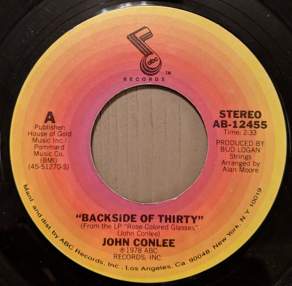 John Conlee | Backside Of Thirty/Hold On