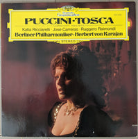 Giacomo Puccini, Herbert von Karajan, Berliner Philharmoniker, Katia Ricciarelli, José Carreras, Ruggero Raimondi ‎| Tosca (Highlights)