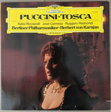 Giacomo Puccini, Herbert von Karajan, Berliner Philharmoniker, Katia Ricciarelli, José Carreras, Ruggero Raimondi ‎| Tosca (Highlights)