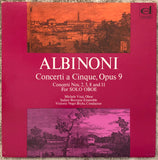 Albinoni / Vittorio Negri Bryks / Michele Visai / The Italian Baroque Ensemble | Concerti a Cinque / Opus 9