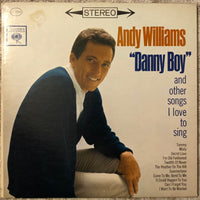 Andy Williams ‎| "Danny Boy" And Other Songs I Love To Sing